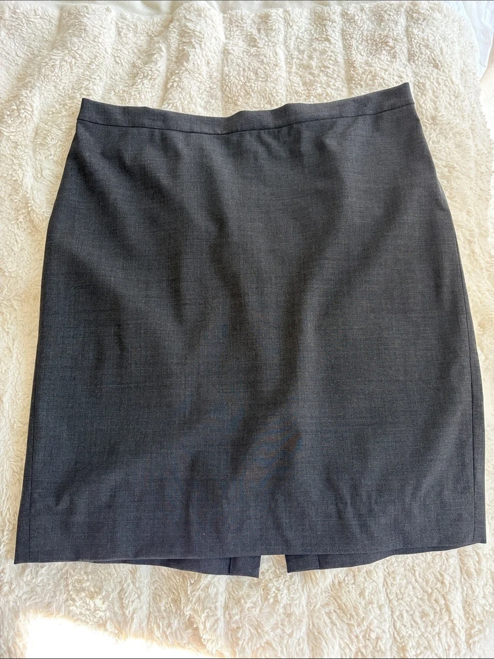 J. Crew Charcoal Gray Pencil Skirt